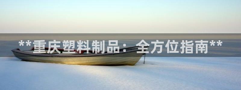 太阳sun网站：**重庆塑料制品：全方位指南**