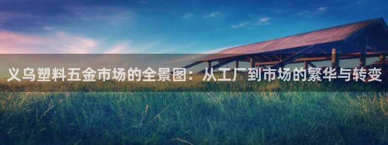 冷太阳什么意思：义乌塑料五金市场的全景图：从工厂到市场的繁华