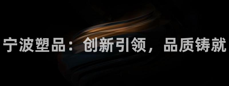 太阳集团娱乐官方网站下载：宁波塑品：创新引领，品质铸就