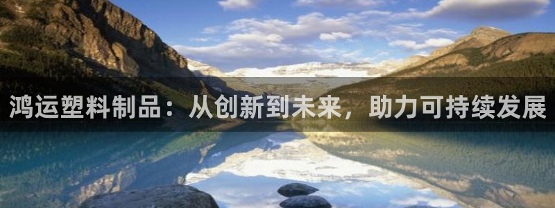 太阳集团的法人代表：鸿运塑料制品：从创新到未来，助力可持续发