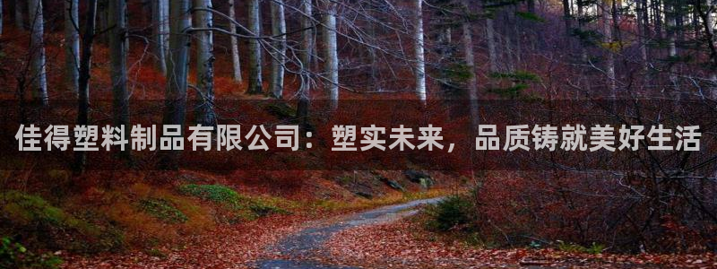 太阳集团娱乐官方网站入口：佳得塑料制品有限公司：塑实未来，品