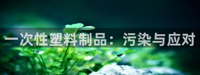 太阳集团游戏城新版138：一次性塑料制品：污染与应对