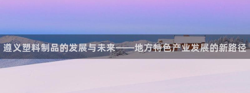 太阳成集团网址：遵义塑料制品的发展与未来——地方特色产业发展