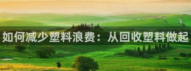 太阳成集团tyc122ccvlp：如何减少塑料浪费：从回收塑